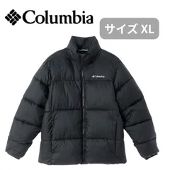 コロンビア WE0403 010 サイズXL ブラック 中綿ダウンジャケット メンズ 大きいサイズ アウター スタンドカラー 防寒 アウトドア ブランド