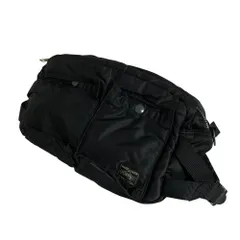 良品 PORTER ポーター タンカー ウエストバッグ ウエストポーチ ボディバッグ ブラック メンズ レディース 古着 中古 USED