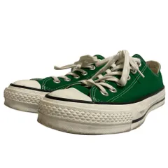 良品 CONVERSE コンバース オールスターLOW 日本製 コンバース 9OH01 サイズ6.5 25cm相当 グリーン レディース 古着 中古 USED