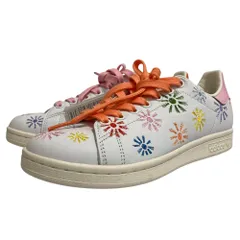 未使用 adidas Originals アディダスオリジナルス STAN SMITH PRIDE スタンスミス スニーカー GW2417 サイズ23.5cm ホワイト レディース 古着 中古 USED