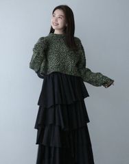 新品 30％off anuans ポロニットドッキングワンピース ボーダー m