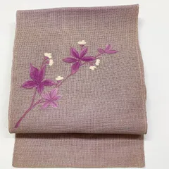 ［6967］名古屋帯 夏物 お太鼓柄 八寸 正絹 着物