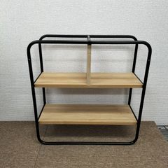 LOWYA】3段オープンシェルフ ナチュラルウッド - メルカリ