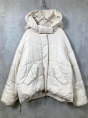 who's who Chico フーズフーチコ CHZ1082507A0001 フード付き 中綿 ブルゾン ジャケット sizeF/アイボリー ◆■レディース