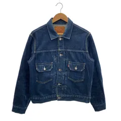 【中古】LEVI'S 507XX 2nd BIG E デニムジャケット サイズ42 70507-0062 青 リーバイス[91]