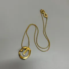 ◎ GIVENCHY ジバンシー ネックレス ゴールドカラー ロゴ ヴィンテージ