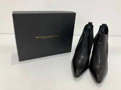 ☆DONNA KARAN サイドゴアブーツ 24.5cmのサムネイル