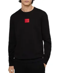 フューゴ メンズ アウター パーカー・スウェット シャツ ロゴ HUGO Dirago Logo Sweatshirt Black ブラック