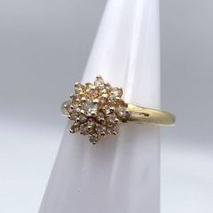 最終値引き♡ジュエリーマキ K18 ダイヤモンドリング♡ - メルカリ