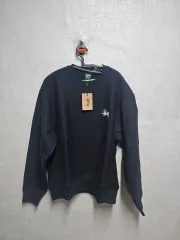 STUSSY ブラック スウェット 新品 L