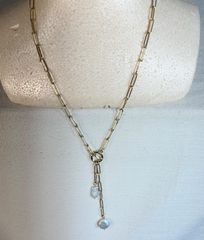 ステラハリウッド バロックパール スクエアチェーンネックレス - メルカリ