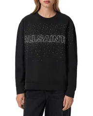 オールセインツ レディース アウター パーカー・スウェット シャツ ALLSAINTSprinkletta Sweatshirt Black ブラック