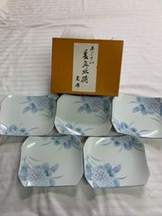 七宝の彩 小皿 5枚セット 木箱入り - メルカリ