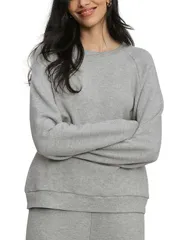 ジェニーケイン レディース アウター パーカー・スウェット シャツ Jenni Kayne Saturday Sweatshirt Grey グレー