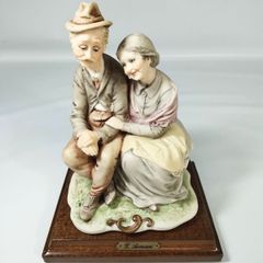 Capodimonte 陶器人形 老人と少女 イタリア製 オブジェ Capodimonte 陶器人形 老人と少女 イタリア製 オブジェ - メルカリ