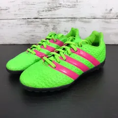 ADIDAS ACE アディダス エース 緑 グリーン 黄緑 ピンク 19cm AF5079 L00557