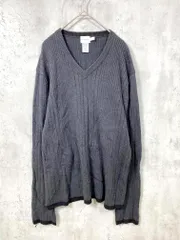 calvin klein jeans カルバンクラインジーンズ ニット セーター sizeL/グレー ◇■メンズ