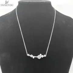SWAROVSKI スワロフスキー 5705626 ネックレス Constella コンステラ クリスタルパール クリア シルバー