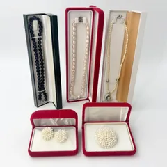 真珠　イヤリング、ブローチ、ネックレスまとめ  1690