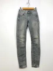 G-STAR RAW ジースターロゥ デニム ストレッチ スキニー パンツ size23/30/グレー ■■レディース
