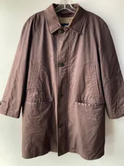 使用感あり BURBERRY ライナーノーツ付き コート メンズ ブラウン系 /L