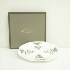 ナルミ　アーティストコレクション　島添昭義　金鶏八角プレート（27.3cm）（紙箱）  食器 おしゃれ かわいい 皿 料理 アンティーク インテリア カフェ 食卓 雑貨 和風 洋風 来客