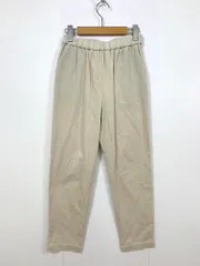 a day in the life アデイインザライフ ユナイテッドアローズ 6414-699-0180 定価7480円 コーデュロイ イージーテーパード パンツ size38/ベージュ ■■レディース