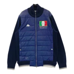 サイズ：L KAPPA GOLF カッパゴルフ  中綿 ジップジャケット  ネイビー系 [240101627507] ゴルフウェア メンズ ストスト