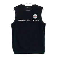 新品正規品　Rough and Swell ベスト　L サイズ　ブラック ラフ&スウェル（rough&swell） 【新品】ラフアンドスウェル ニット