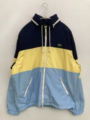 LACOSTE ナイロンジャケット US M ネイビー