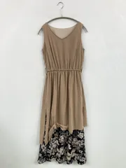 CECIL McBEE ワンピース M ベージュ