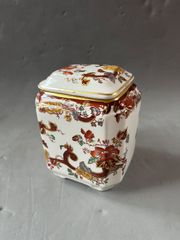 Fortnum & Mason porcelain jar, antique tea jar