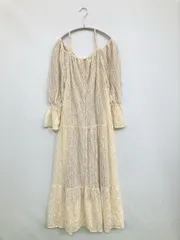 one after another NICE CLAUP ワンピース M アイボリー