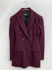ZARA テーラードジャケット S パープル