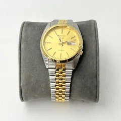 SEIKO セイコー5 7S26 3110 自動巻 ゴールド文字盤　1697