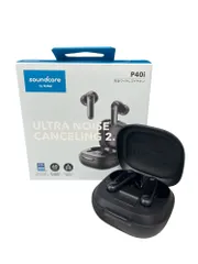 Soundcore(サウンドコア) by ANKER 完全ワイヤレスイヤホン ウルトラノイズキャンセリング P40i ブラック 家電/036
