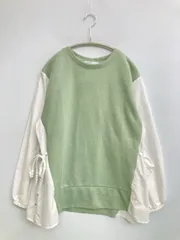 ikka Tシャツ/カットソー L ライトグリーン