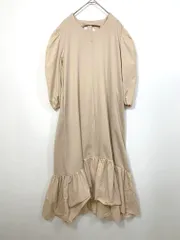 La-gemme ラジエム 袖切り替え ロング ワンピース ピンク  ■■レディース