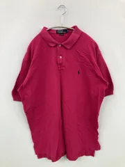 Polo by Ralph Lauren ポロシャツ XL レッド