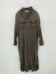 AMERICAN HOLIC シャツワンピース M ブラウン