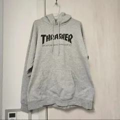 L トレーナー WHO Tシャツ グレー