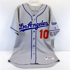 ■Majestic Authentric COLLECTION LOS ANGELS DODGERS ドジャース ユニホーム NOMO 10番 2003-04年 MADE IN USA 野茂茂雄 タグ付き 保管品■