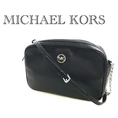 MICHAEL KORS マイケルコース ショルダーバッグ  PS-1704 クロスボディ チェーン レザー ブラック レディース 鞄
