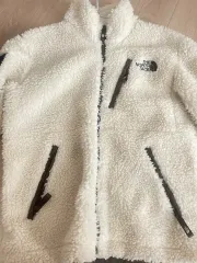 ノースフェイス アイボリー ボア フリース ジップアップ