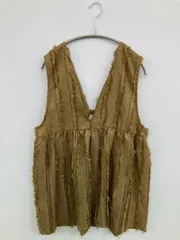 studio CLIP ベスト F カーキ