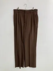 SENSE OF PLACE スラックス M ブラウン