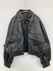レザージャケット S ブラック