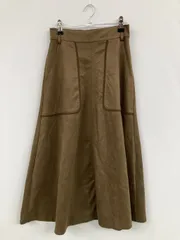 Kobe lettuce ロングスカート ブラウン