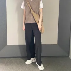 無印良品 ベスト M ブラウン