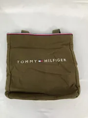TOMMY HILFIGER トートバッグ カーキ